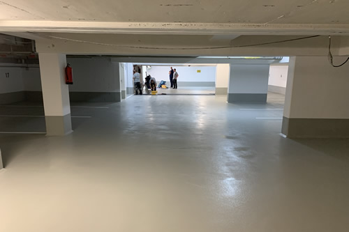 Frankfurt am Main, Tiefgarage Raimundstr.