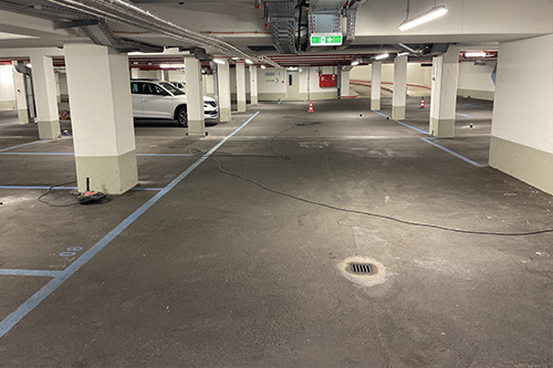 Frankfurt a. M., Tiefgarage Guiollettstraße